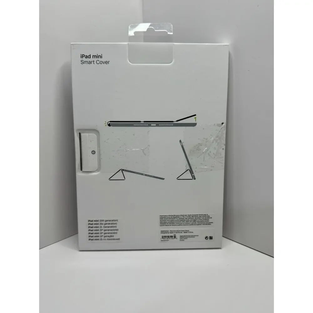 Genuine Apple iPad Mini 5th Generation Smart Cover Black New Open Box Magnetic